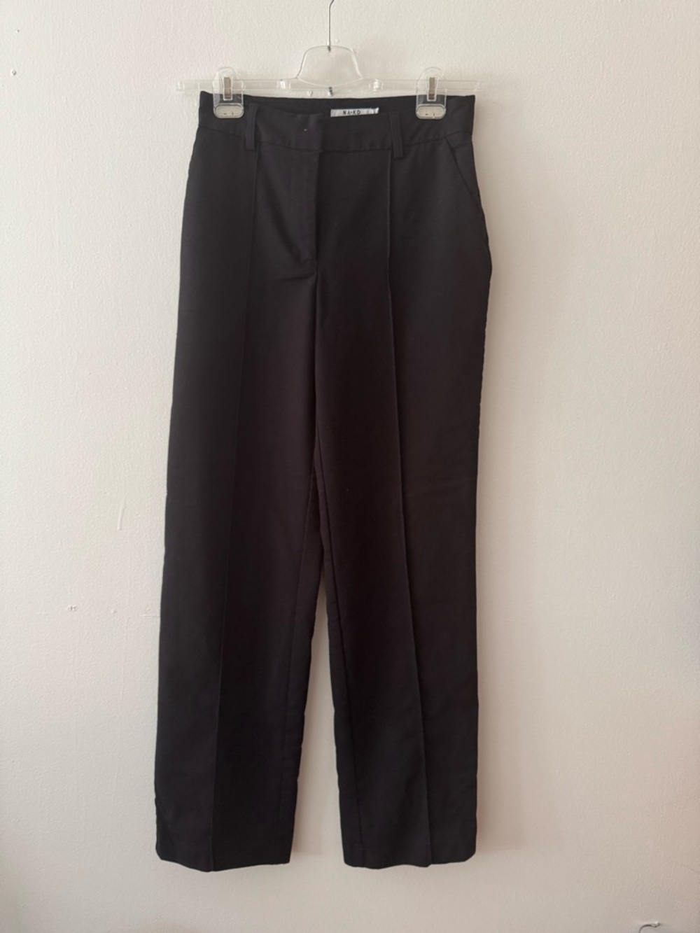 NA-KD Black Tailored Pants